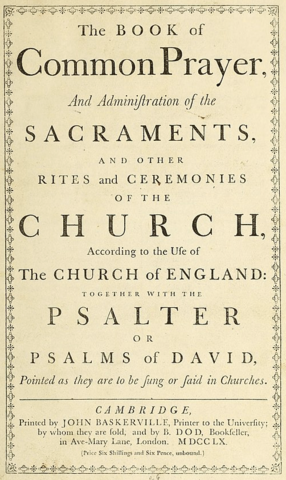 Book of Common Prayer