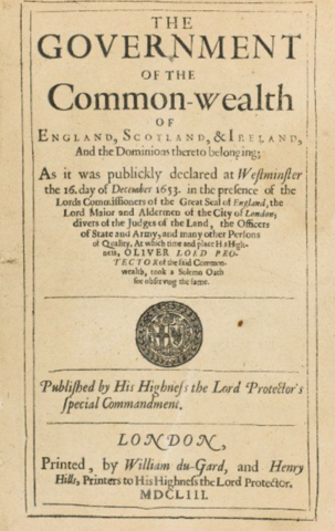 The Instrument of Government