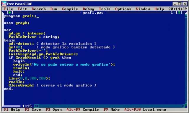Sistema operativo UNIX y lenguaje pascal.