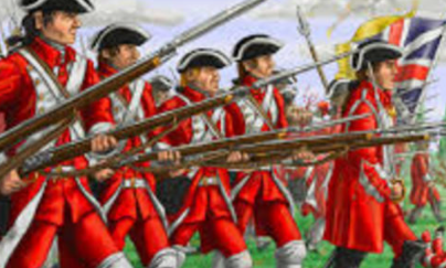 1,000's of Redcoats in Boston