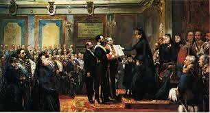 Inicio regencia de María Cristina y de la primera guerra carlista.