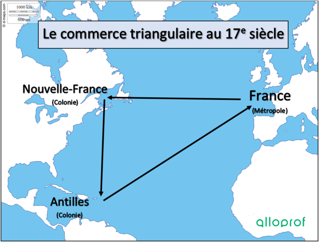 Le commerce triangulaire