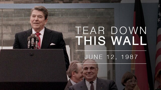 'Tear down this wall' speech