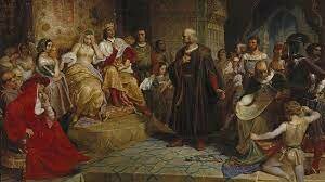 Columbus approached the king of Portugal