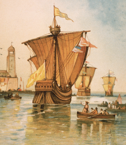 Christopher Columbus voyages