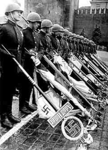 Germany Surrenders to the Soviets