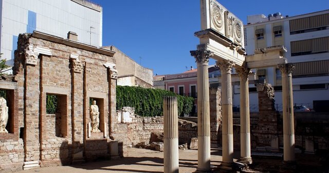 Foro romano municipal de Mérida