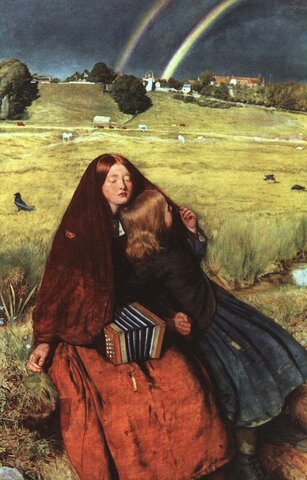 La noia cega - Millais