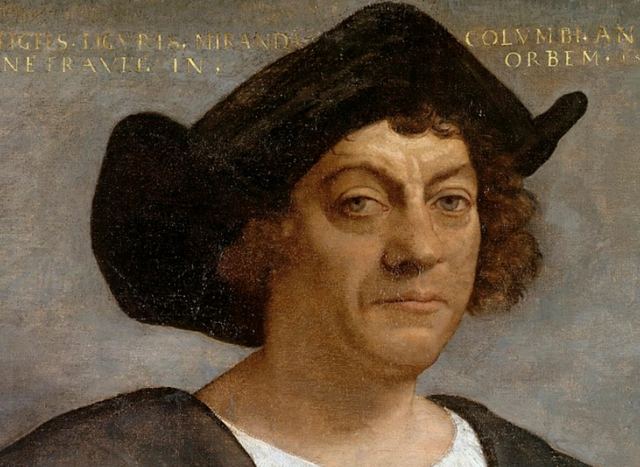 Columbus Presents His Idea to the King of Portugal