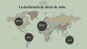 Declaració de Drets, Anglaterra