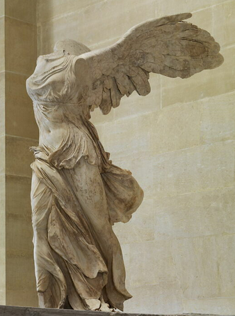 GRECIA. ESCULTURA. Victoria de Samotracia 200 a.C.