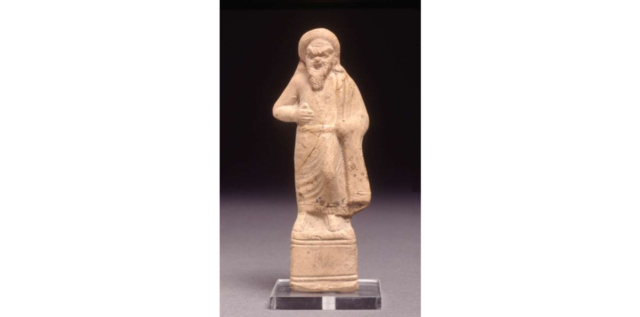 GRECIA. ESCULTURA. Actor de terracota 200-100 a.C.