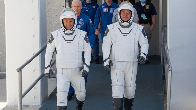 1ers astronautes SpaceX