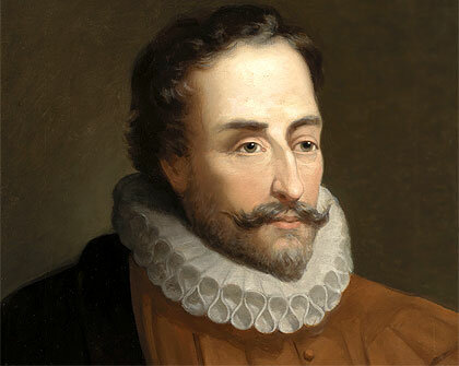 Muere Miguel de Cervantes en Madrid.