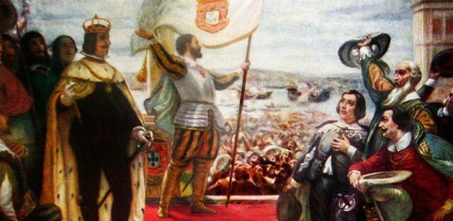 Felipe II añade a su reino Portugal