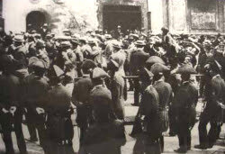 PRIMO SCIOPERO GENERALE IN ITALIA .