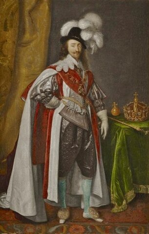King Charles I declaration of war on Parliament.