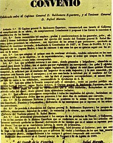 Convenio de Vergara.