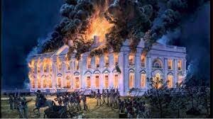British burning the Capital