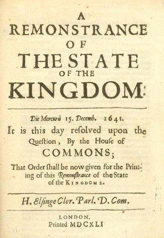 The Grand Remonstrance