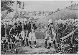 British surrender boston