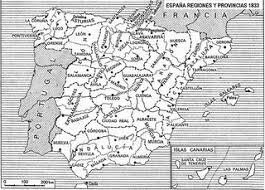 ∙ División provincial de Javier de Burgos.