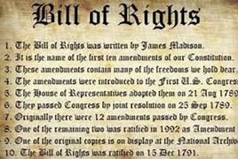 The bill of rights