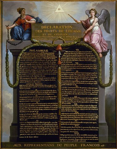 Declaración de los Derechos del Hombre y del Ciudadano.