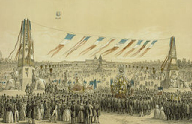 Manifestación en el Campo de Marte