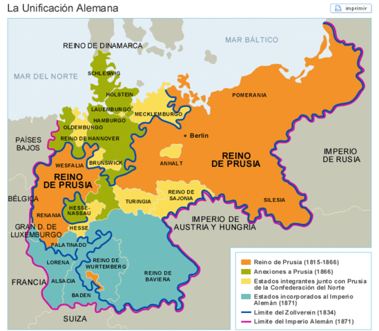 Confederació germànica (39 estats)