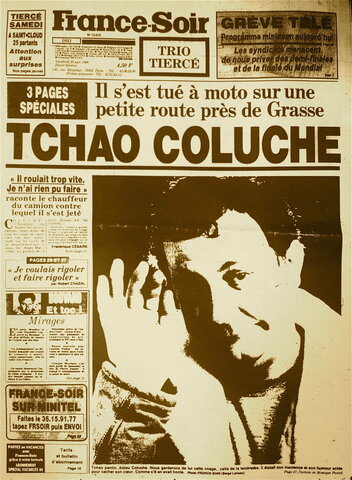 Mort de Coluche