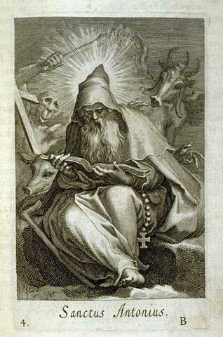 San Antonio del desierto inicia los primeros pasos en la vida eremítica-monástica (285)