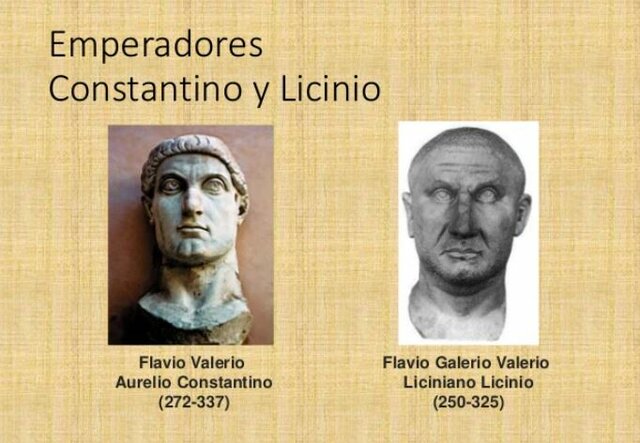 "Edicto" de Milán, o mejor rescripto de Constantino y Licinio al Gobernador de Bitinia (Febrero de 313)