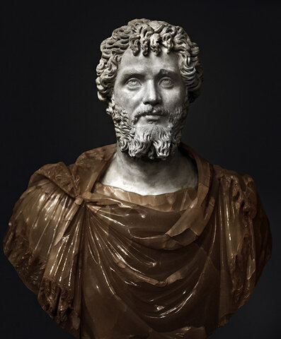 Sale al trono Severo