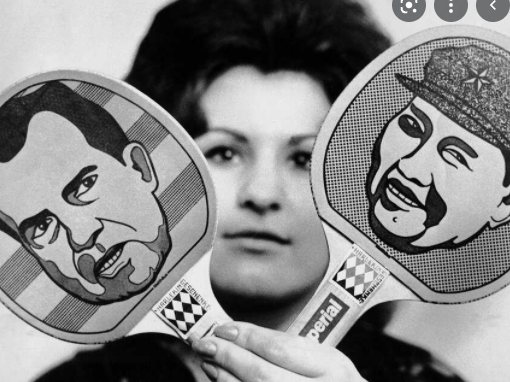 US/Chinese Ping Pong Match