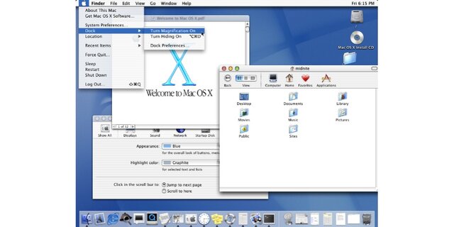 Mac OS X 10.0