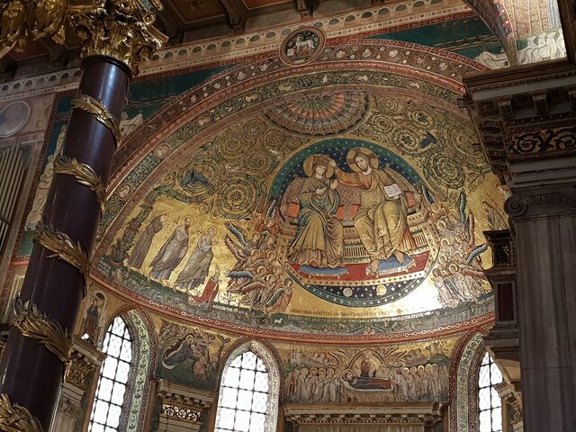 Mosaico Paleocristiano de Santa María la Mayor.