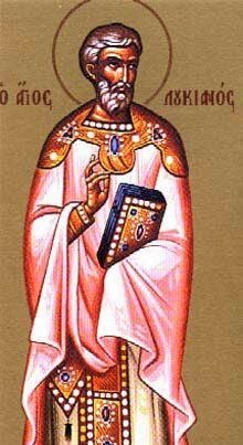 San Luciano de Antioquía martirizado bajo Maximino Daya (312)