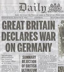 Britain goes to war with Germany -1