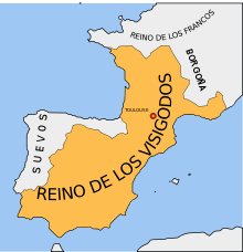 S.VI - Instauración del reino visigodo de España