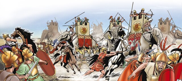 Bretana conquistada por los romanos