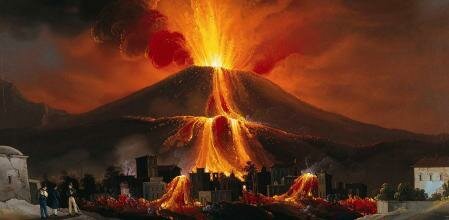 Erupcion del Monte Vesubio