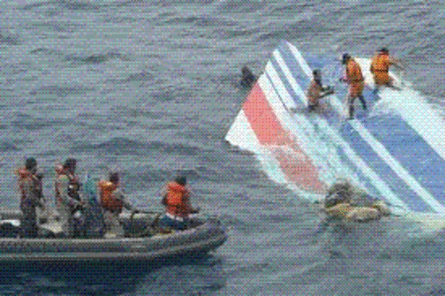 Queda do avião da Air France.