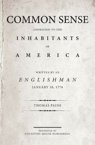 “Common Sense” published by Thomas Paine