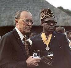 Joseph Mobutu Takes Over Belgium Congo