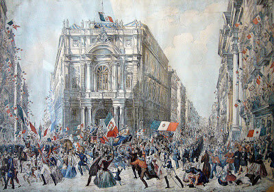 Entrada de Garibaldi en Nápoles (Franz Wenzel)