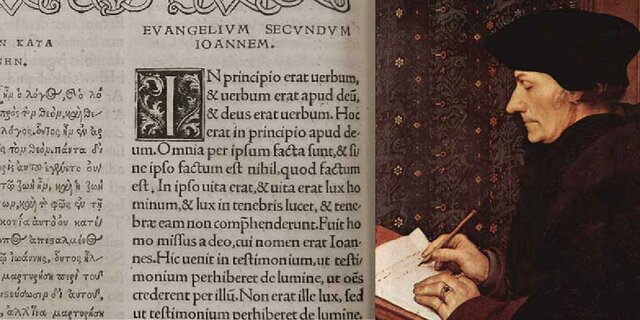 Erasmus Publishes Greek New Testament