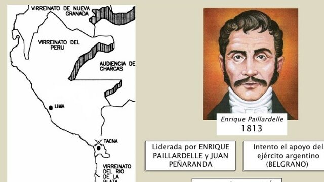 Segunda rebelión de Tacna encabezada por Enrique Paillardelli