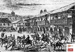 Rebelión del Cuzco, encabezada por los hermanos Angulo y Mateo Pumacahua