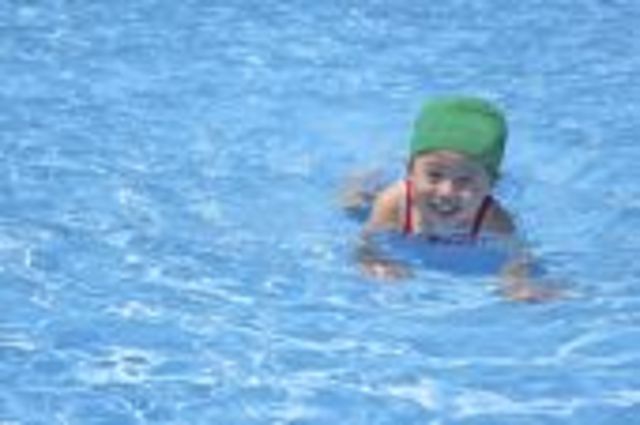 Yo aprendí como nadar cuando tenía 8 años